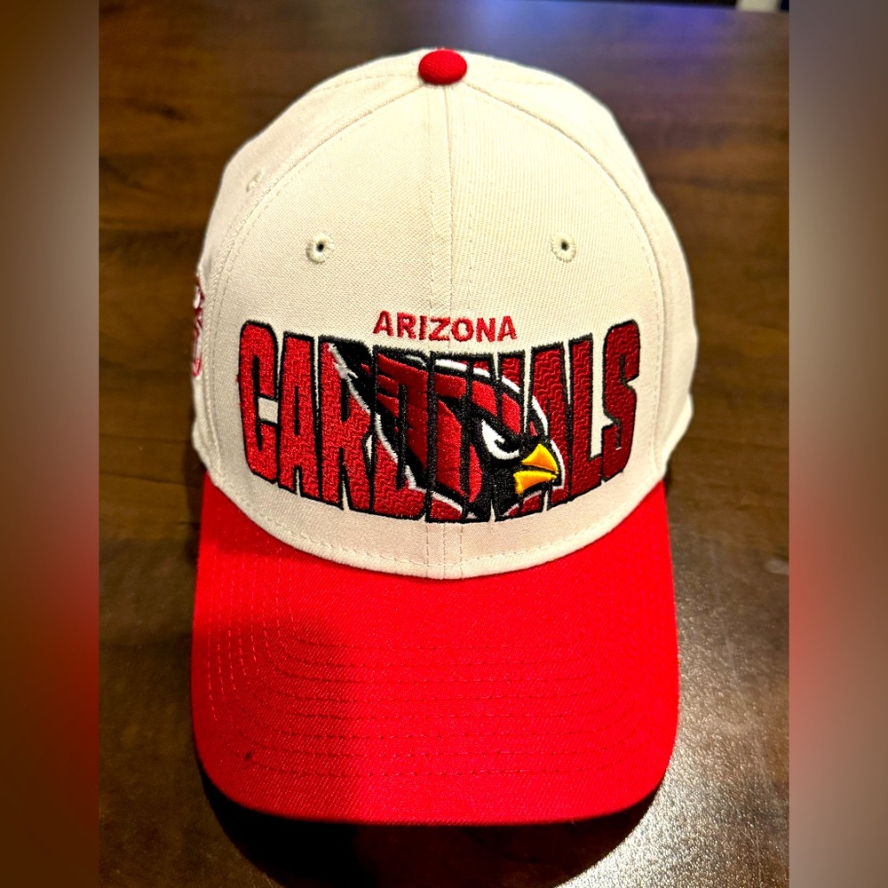 New Era Arizona Cardinals Red and White Cap